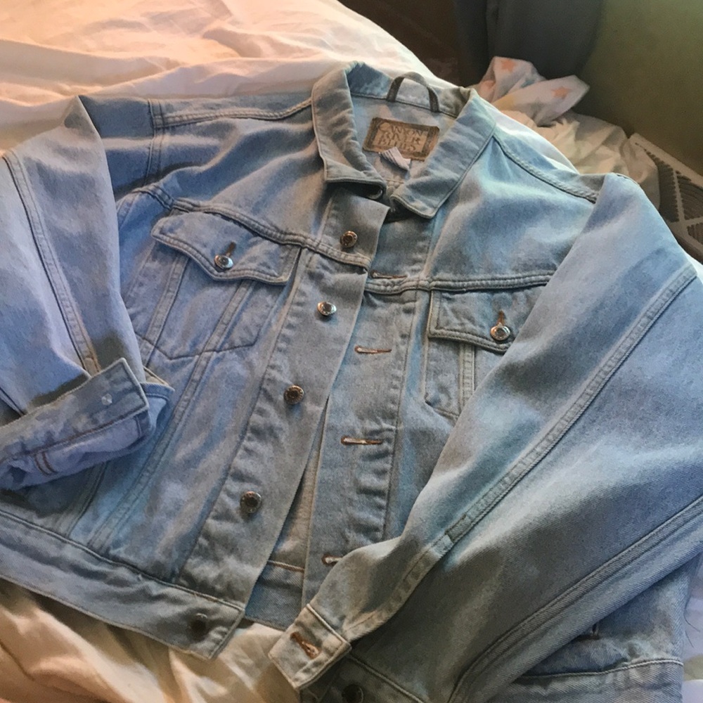 Vintage oversized jean jacket